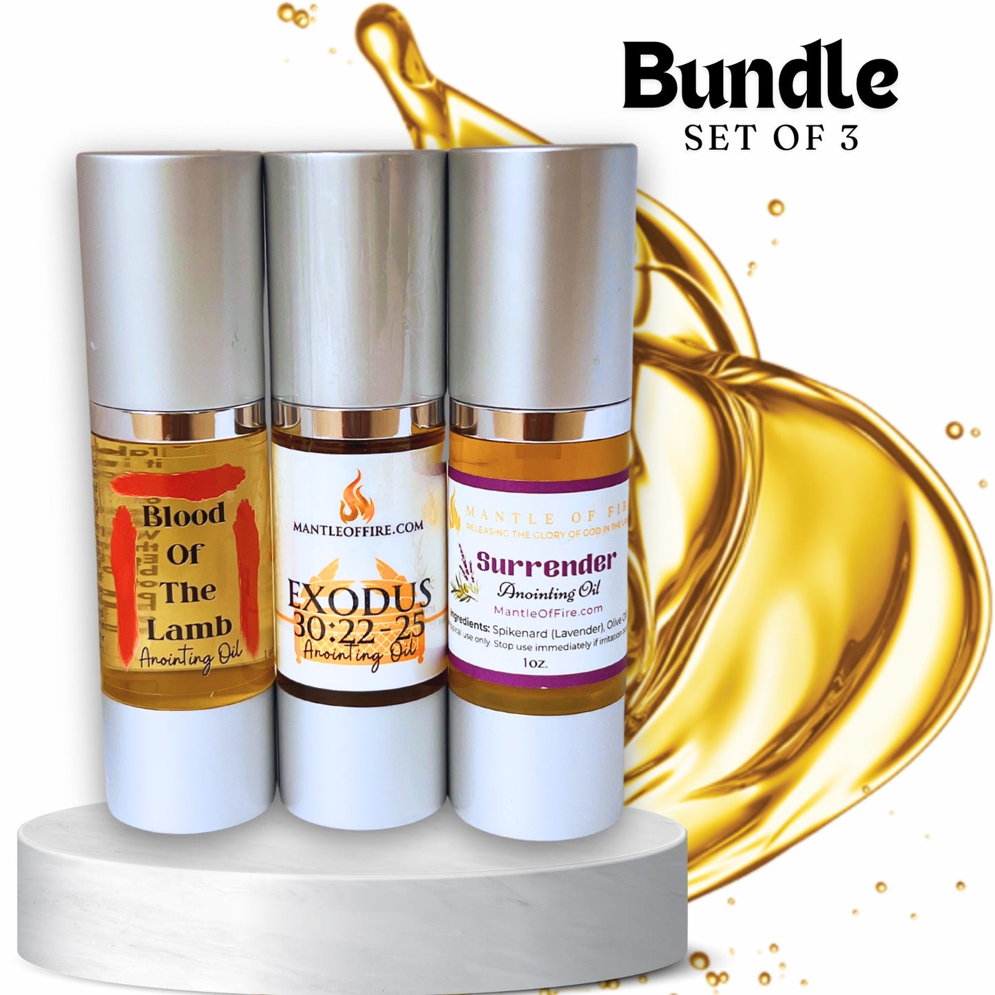 Holy Anointing Oil Bundle
