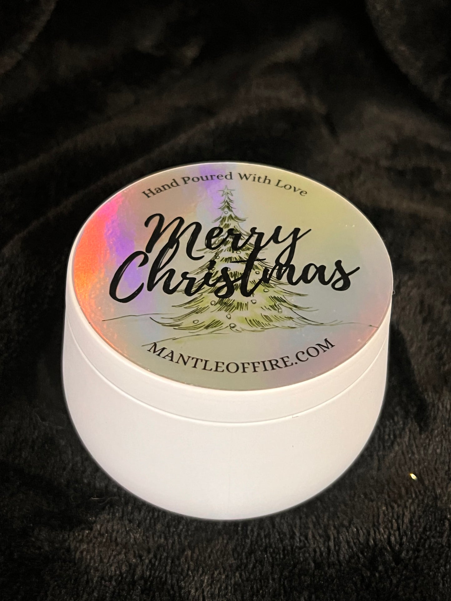 Merry Christmas 8 oz. Tin