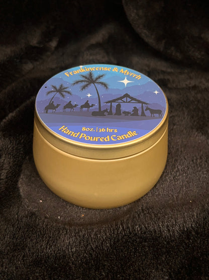 Frankincense & Myrrh - Candle 8oz.