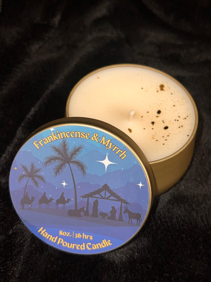 Frankincense & Myrrh - Candle 8oz.