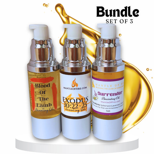 Holy Anointing Oil Bundle