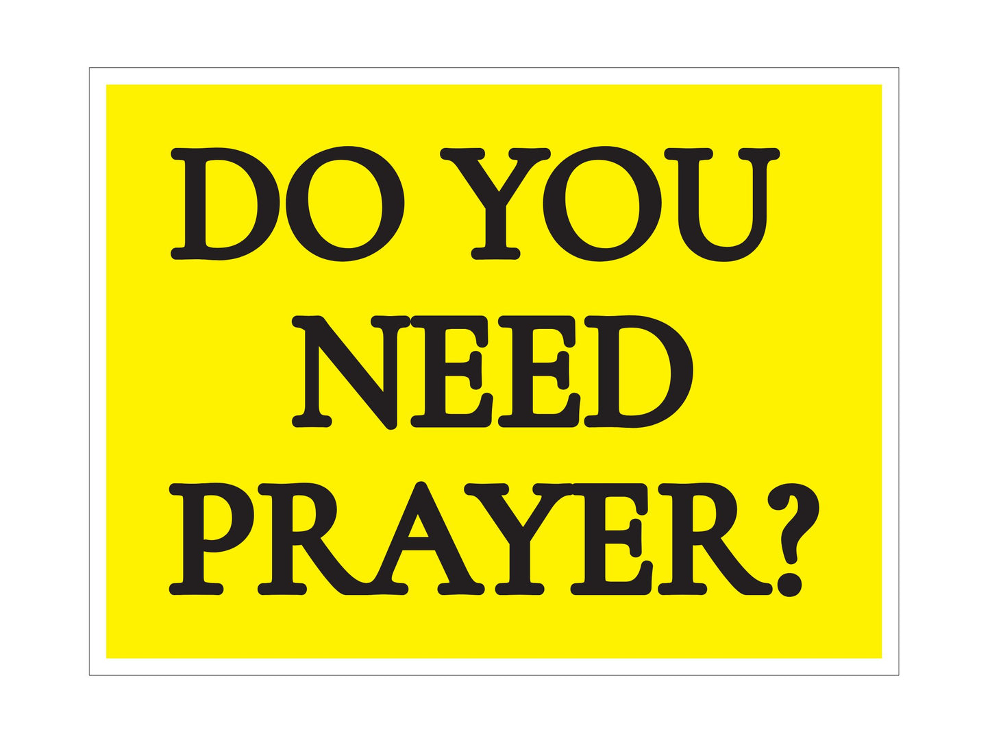 Evangelism Sign Set