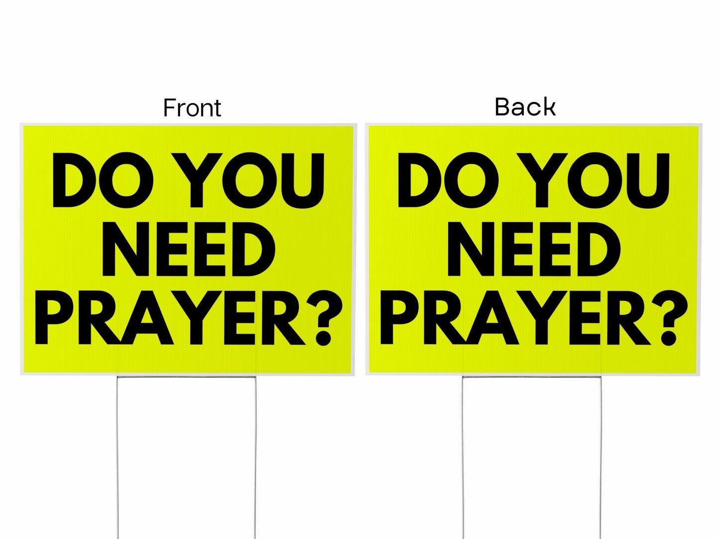 Evangelism Sign Set