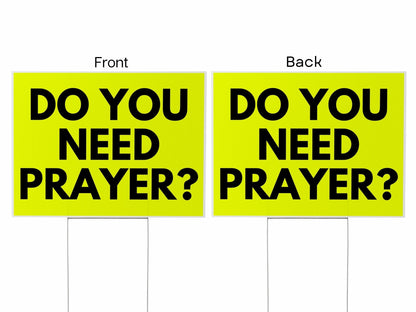 Evangelism Sign Set