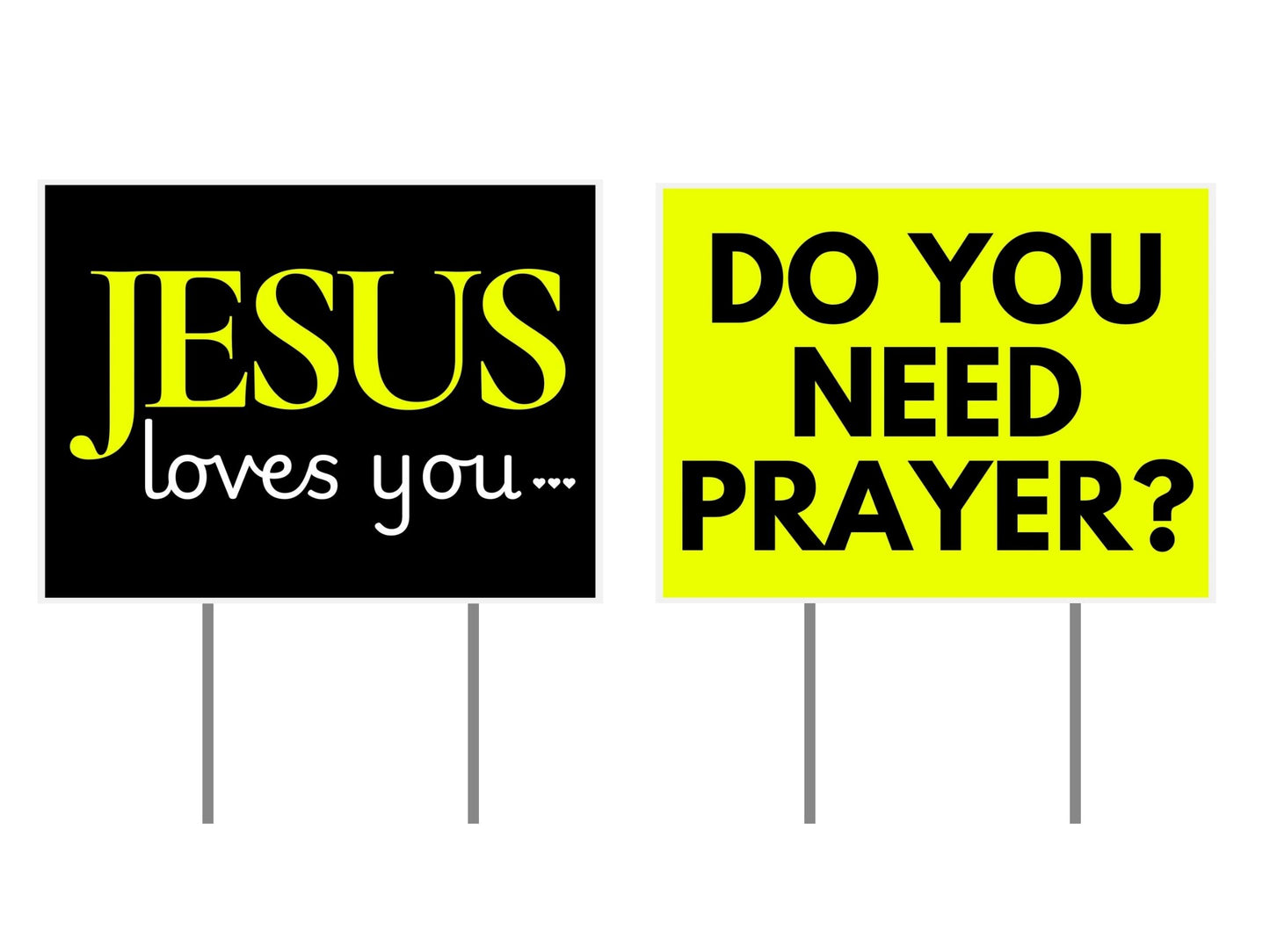 Evangelism Sign Set