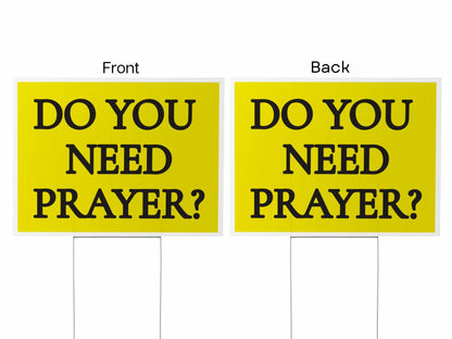 Evangelism Sign Set