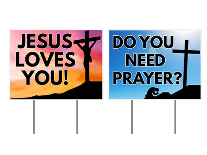 Evangelism Sign Set