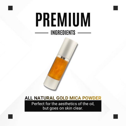 Gold Frankincense Myrrh Oil 1oz.