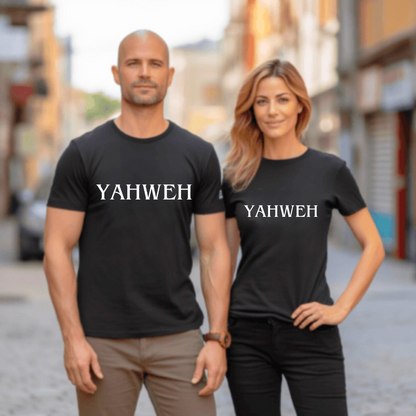 YAHWEH Print- Short Sleeve, Unisex Fit, T-Shirt