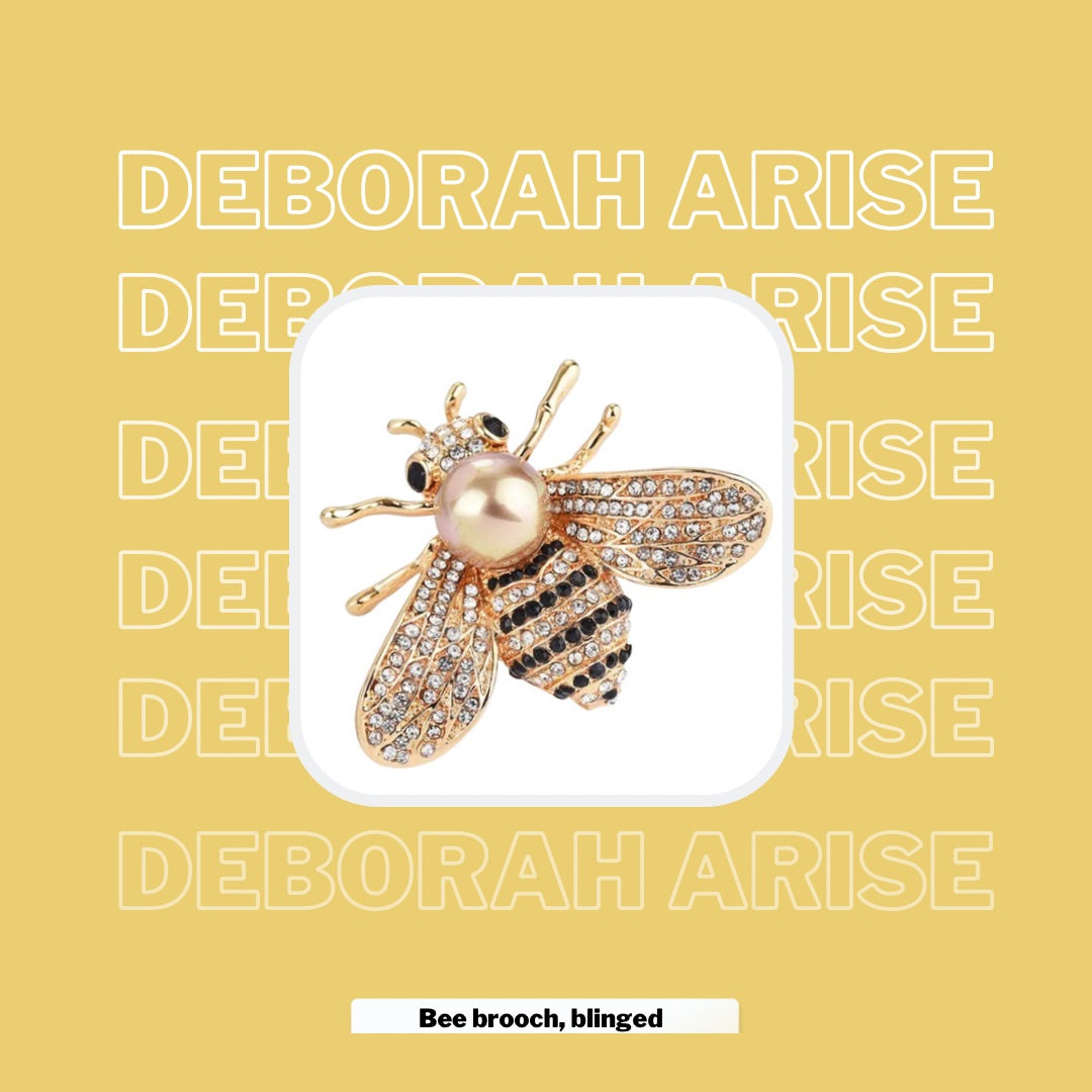 Bee Brooch Gold